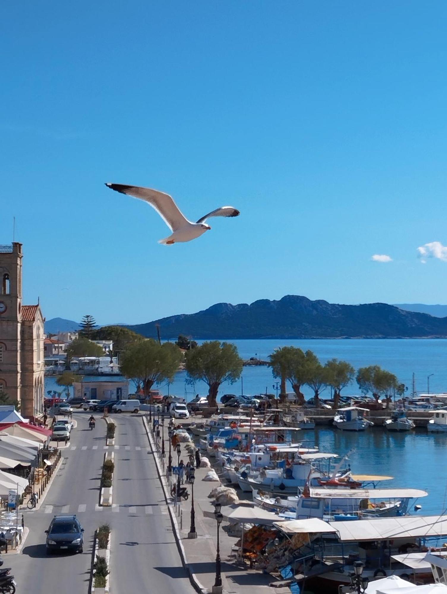 Aegina Port Apt 2-Διαμέρισμα Στο Λιμάνι Της Αίγινας 2 Kültér fotó